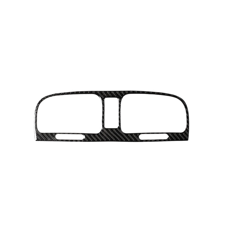 Carbon Fiber Car Middle Air Outlet Decorative Sticker for Volkswagen Golf 6 2008-2012, Middle Air Outlet
