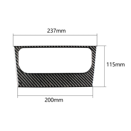 Carbon Fiber Car Air Conditioning Panel Decorative Sticker for Volkswagen Golf 6 2008-2012, Air Conditioning Panel