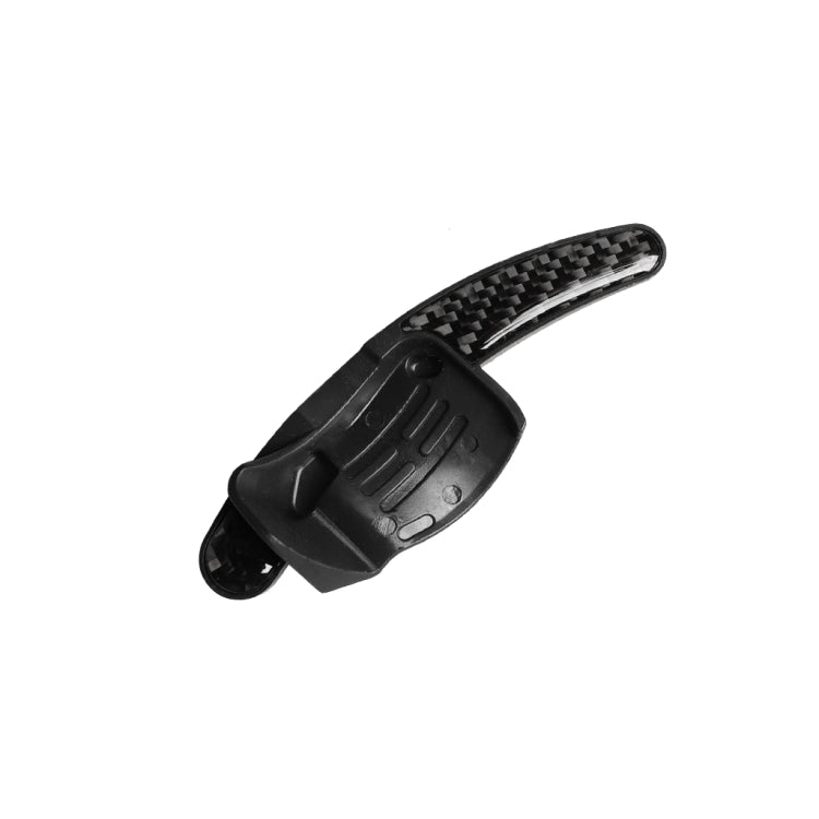 Carbon Fiber Car Central Steering Wheel Paddles Decorative Sticker for Volkswagen Golf 6 2008-2012, Central Steering Wheel Paddles
