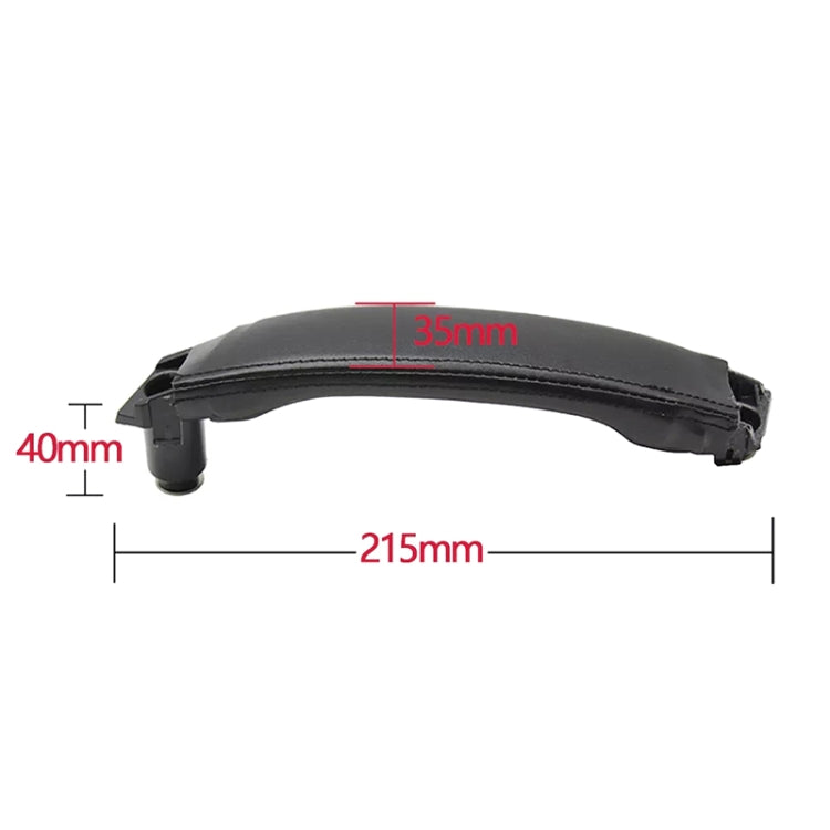 For Land Rover Discovery 2015-2019 Car Frosted Inside Door Left Handle LR076163, Left Driving, Frosted Left Handle