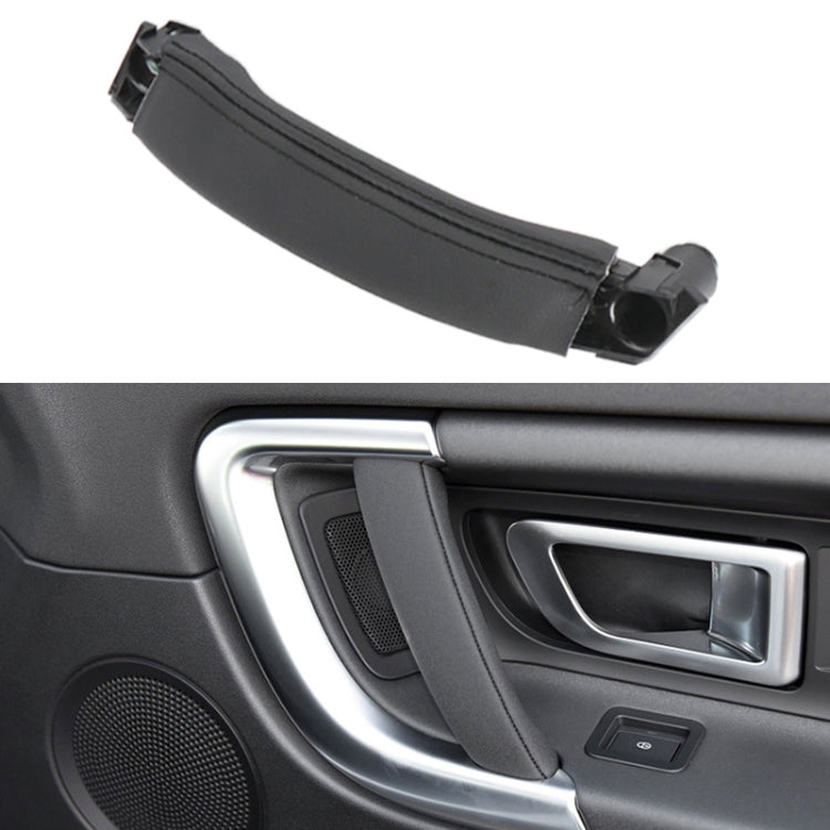 For Land Rover Discovery 2015-2019 Car Leather Texture Inside Door Right Handle LR076163, Left Driving, Leather Texture Right Handle