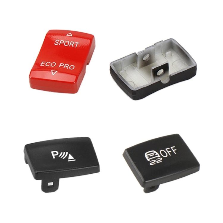 For BMW 3 Series Left Driving Car Central Control Multi-function Sport Button 6131 9252 912, Sport Button (Black), Sport Button (Red)