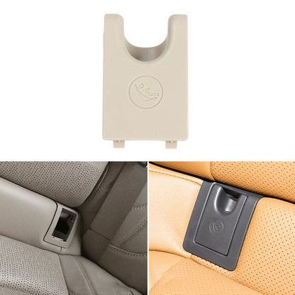 For Toyota Camry 2017- Car Rear Child ISOFIX Switch Seat Safety Cover 2059200513, ISOFIX Cover (Black), ISOFIX Cover (Beige)