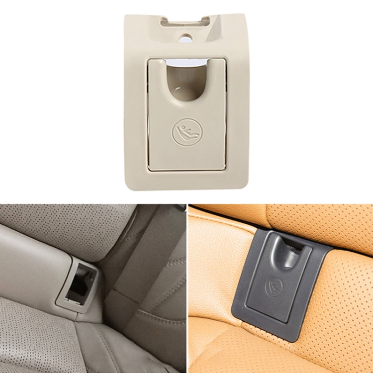 For Toyota Camry 2017- Car Rear Child ISOFIX Switch Seat Safety Cover Assembly 2059200513, ISOFIX Assembly (Beige), ISOFIX Assembly (Black)