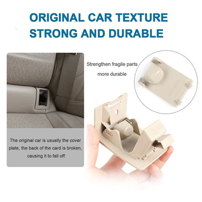 For Toyota Camry 2017- Car Rear Child ISOFIX Switch Seat Safety Cover Assembly 2059200513, ISOFIX Assembly (Beige), ISOFIX Assembly (Black)