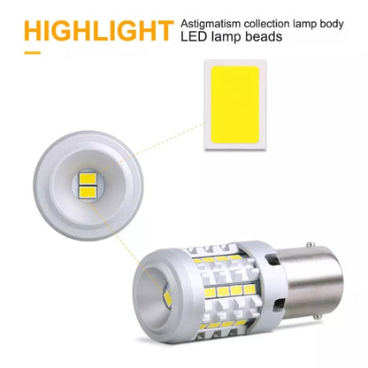 2pcs 7440 IC12-28V / 16.68W / 1.39A Car 3020EMC-26 Constant Current Wide Voltage Turn Signal Light, 7440 (White Light), 7440 (Yellow Light)