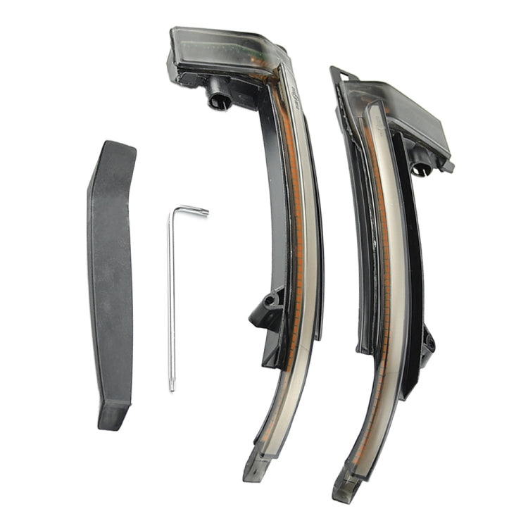 1 Pair For Audi A4 B8 Car Dynamic LED Turn Signal Light Rearview Mirror Flasher Water Blinker, For Audi A4 B8