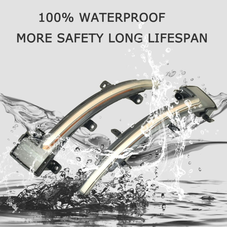 1 Pair For Audi TT MK2 2007-2014 Car Dynamic LED Turn Signal Light Rearview Mirror Flasher Water Blinker, For Audi TT MK2 2007-2014