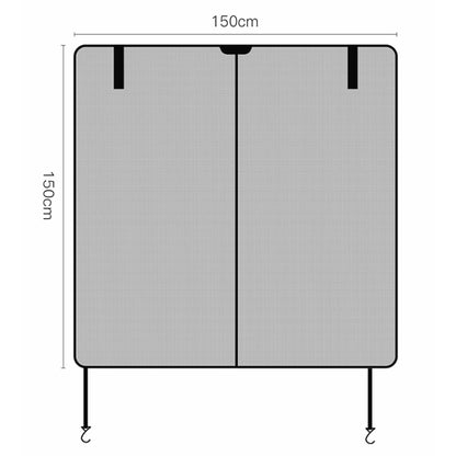 Car Tailgate Magnetic Anti-mosquito Sunshade Screen, Tailgate Sunshade