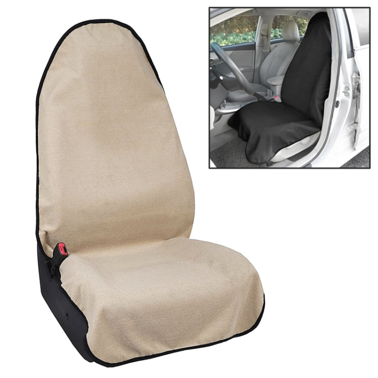 Car Universal Waterproof Anti-skid Seat Cover, Beige, White, Black, Pink, Grey, Blue