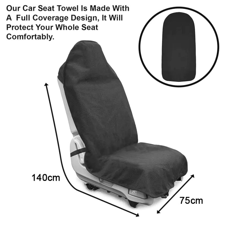 Car Universal Waterproof Anti-skid Seat Cover, Pink, Grey, Blue, White, Black