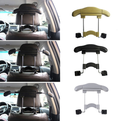 Car Faux Leather Retractable Coat Hanger