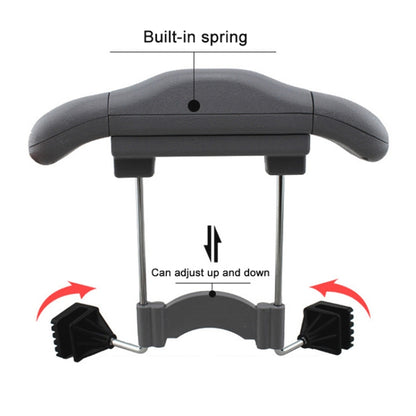 Car Faux Leather Retractable Coat Hanger