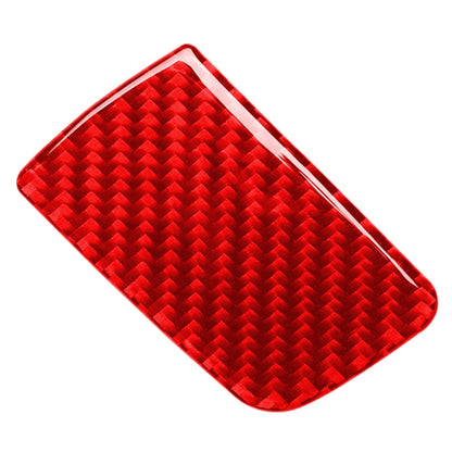 Car Carbon Fiber Storage Box Switch Frame Decorative Sticker for Honda Tenth Generation Civic 2016-2019, Left Drive, Storage Box Switch Frame Left Drive