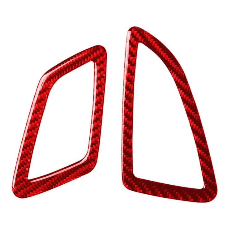 Car Carbon Fiber Dashboard Air Outlet Decorative Sticker for Honda Tenth Generation Civic 2016-2019, Left Drive, Dashboard Air Outlet Left Drive