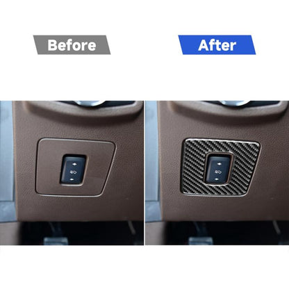 Car Carbon Fiber Throttle Brake Adjust Decorative Sticker for Ford F150 2017-2020, Left and Right Drive Universal, Throttle Brake