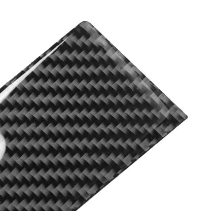 3 PCS Car Carbon Fiber Storage Box Decorative Sticker for Mitsubishi Lancer EVO (Only GT / GTS) 2010-2015, Left and Right Drive Universal, Storage Box