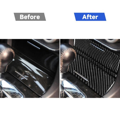 3 PCS Car Carbon Fiber Storage Box Decorative Sticker for Mitsubishi Lancer EVO (Only GT / GTS) 2010-2015, Left and Right Drive Universal, Storage Box