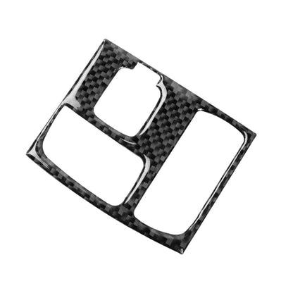 Car Carbon Fiber Roof Front Reading Light with Sunroof Decorative Sticker for Mitsubishi Lancer EVO 2008-2015, Left and Right Drive Universal, Roof Front Reading Light with Sunroof