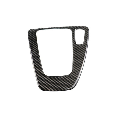Carbon Fiber Car Right Driving Gear Panel Decorative Sticker for BMW E90 / E92 2005-2012, Right Driving Gear Panel