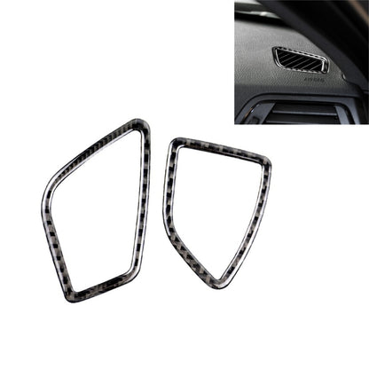 Carbon Fiber Car Instrument Air Outlet Decorative Sticker for BMW (F30) 2013-2018 / (F34) 2013-2017, Sutible for Left Driving, Instrument Air Outlet