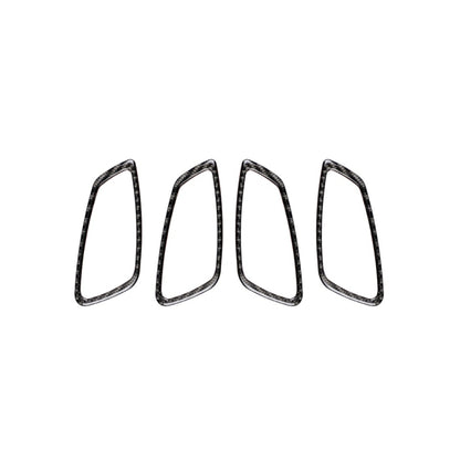 Carbon Fiber Car Door Handle Decorative Sticker for BMW E90 / 320i / 318i / 325i, Door Handle