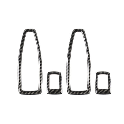 Carbon Fiber Car Lifting Panel Decorative Sticker for BMW F20 / F21 2012-2016 / F30 2013-2015 / F34 2013-2016, Lifting Panel