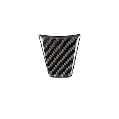 Large A Version Carbon Fiber Car Steering Wheel Decorative Sticker for BMW E90 2005-2012, Steering Wheel