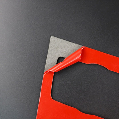 Carbon Fiber Car Central Control CD Panel Decorative Sticker for BMW E90 / E92 2005-2012, Non Navigation without Hole, CD Panel(Non Navigation without Hole)