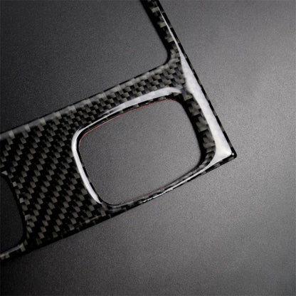 Carbon Fiber Car Rear Air Vent Combination Decorative Sticker with Hole for BMW E90 / E92 2005-2012, Rear Air Vent Combination with Hole, Rear Air Vent Combination