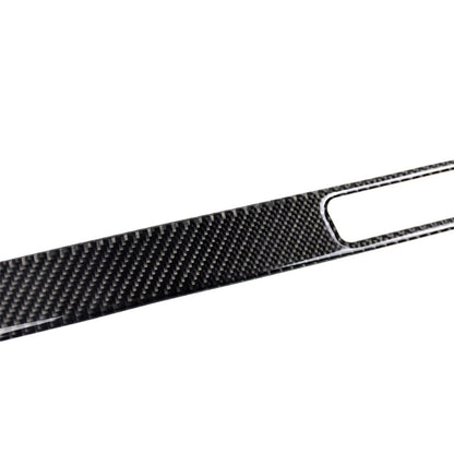 Carbon Fiber Car Left Driving Middle Control Decorative Sticker for BMW E90 / E92 / E93 2005-2012, Left Driving Middle Control