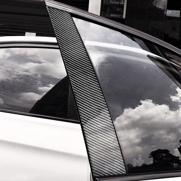 Car Carbon Fiber B Pillar Decorative Sticker for Audi A3 2014-2018, Left and Right Drive Universal, For Audi A3 2014-2018