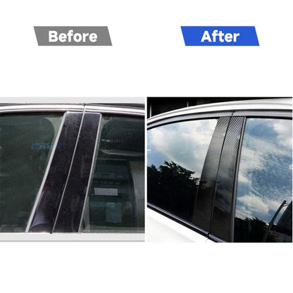 Car Carbon Fiber B Pillar Decorative Sticker for BMW X5 F15 2014-2018, Left and Right Drive Universal, For BMW X5 F15 2014-2018
