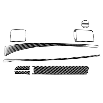 8 in 1 Car Carbon Fiber Front Passenger Seat Dashboard Decorative Sticker for Honda Civic 8th Generation 2006-2011, Left Drive, Front Passenger Seat Dashboard, Left Drive
