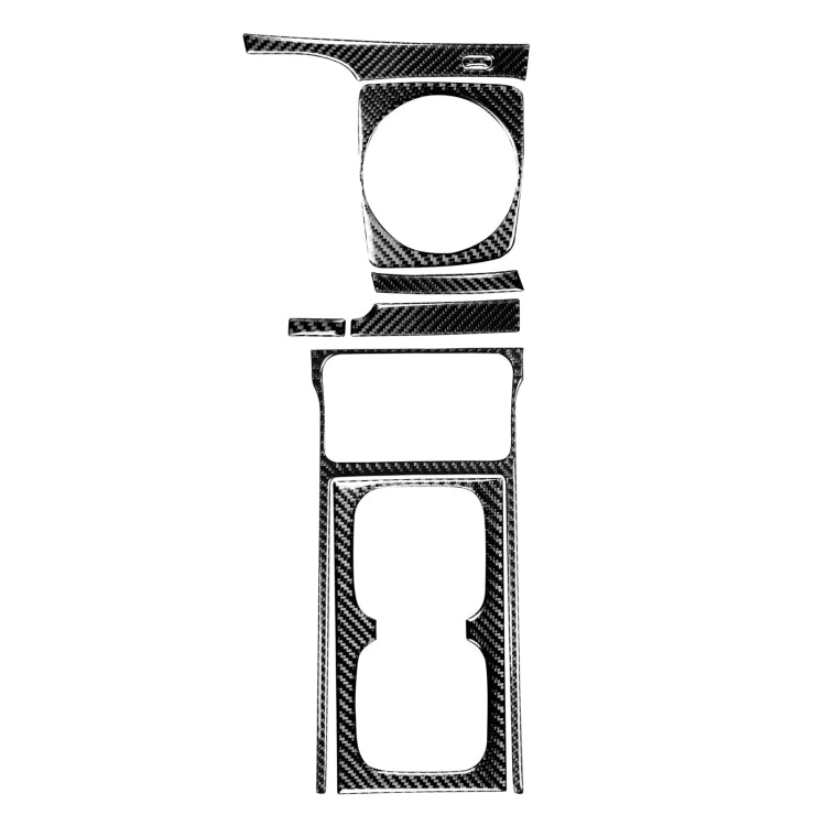7 in 1 Car Carbon Fiber Manual Gear + Water Cup Holder Decorative Sticker for Honda Civic 8th Generation 2006-2011, Left Drive, Manual Gear + Water Cup Holder, Left Drive