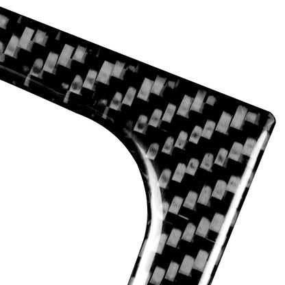 2 in 1 Car Carbon Fiber Water Cup Holder Panel Decorative Sticker for Honda Civic 8th Generation 2006-2011, Left and Right Drive Universal, Water Cup Holder Panel