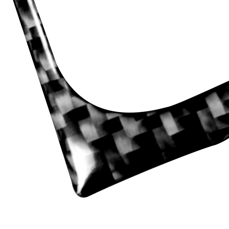 Car Carbon Fiber Water Cup Holder Frame Decorative Sticker for Honda Civic 8th Generation 2006-2011, Left and Right Drive Universal, Water Cup Holder Frame