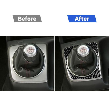Car Carbon Fiber Manual Gear Decorative Sticker for Honda Civic 8th Generation 2006-2011, Right Drive, Manual Gear, Right Drive