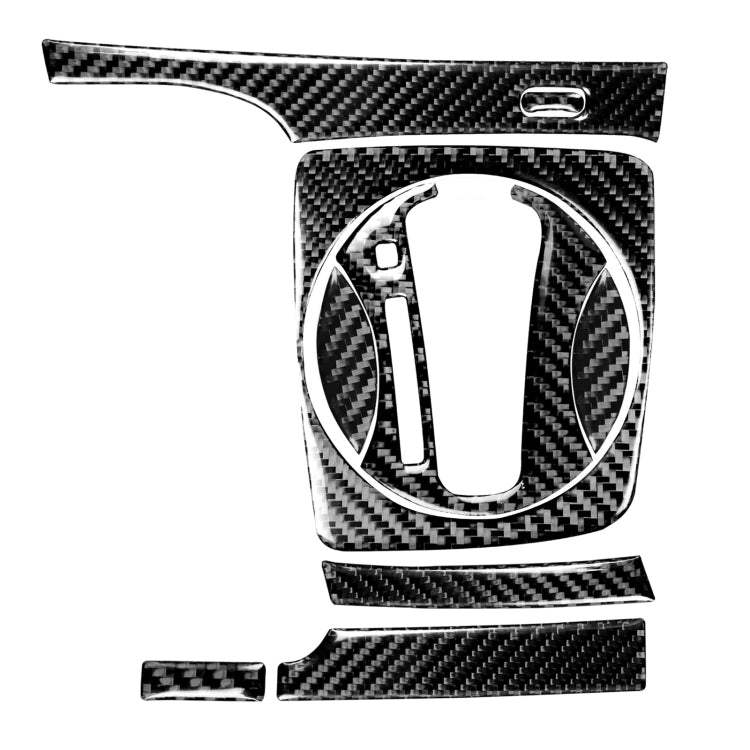 8 in 1 Car Carbon Fiber Automatic Gear Panel Set Decorative Sticker for Honda Civic 8th Generation 2006-2011, Left Drive, Automatic Gear Panel Set, Left Drive