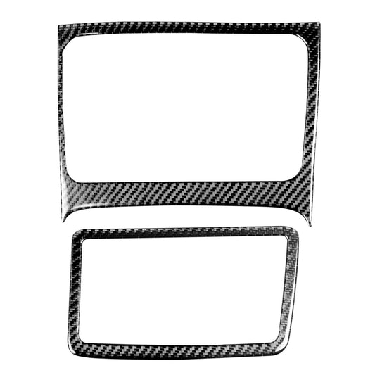 2 in 1 Car Carbon Fiber Storage Box Decorative Sticker for Honda Civic 8th Generation 2006-2011, Right Drive, Storage Box, Right Drive