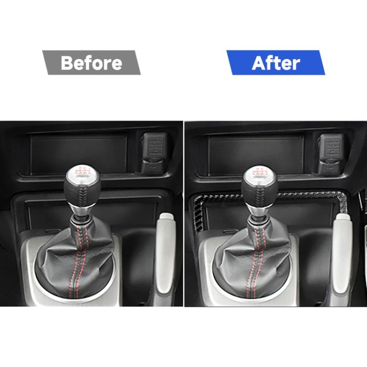 Car Carbon Fiber Small Storage Box Decorative Sticker for Honda Civic 8th Generation 2006-2011, Right Drive, Small Storage Box, Right Drive