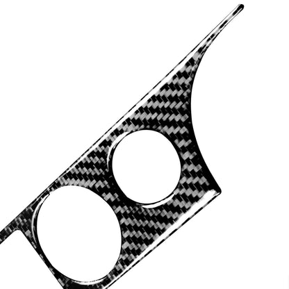 4 in 1 Car Carbon Fiber Air Conditioning Button + Headlight Switch Panel Decorative Sticker for Honda Civic 8th Generation 2006-2011, Left Drive, Air Conditioning Button + Headlight Switch Panel