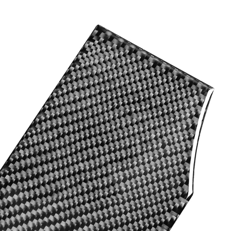 3 in 1 Car Carbon Fiber Gear Console Decorative Sticker for Jeep Wrangler JK 2007-2010, Left Drive , Gear Console