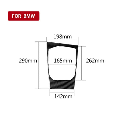 Car Carbon Fiber Gear Position Decorative Sticker for BMW 3 Series G20/G28/325Li/330d/335 2019-2020, Right Drive, Gear Position, Right Drive