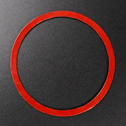 Car Carbon Fiber Steering Wheel Circle Decorative Sticker for Mazda 3 Axela / ATENZA / CX-4 / CX-5 2017-2018, Left and Right Drive Universal, Steering Wheel Circle