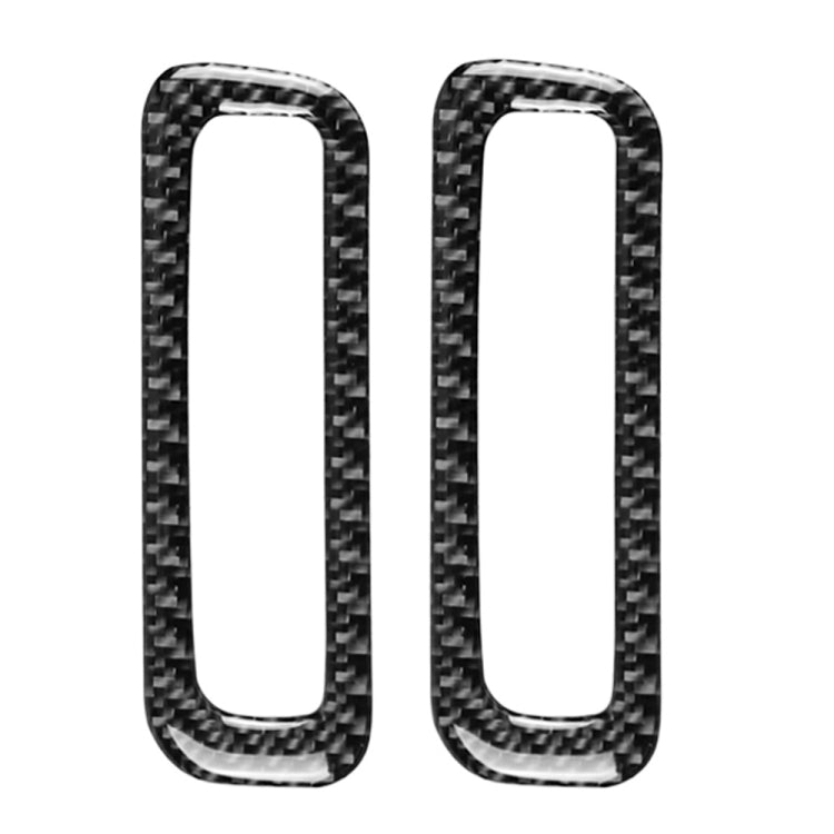 Car Carbon Fiber A-pillar Air Outlet Decorative Sticker for Mazda CX-5 2017-2018, Left and Right Drive Universal, A-pillar Air Outlet