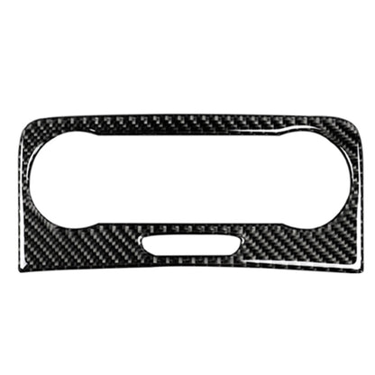 Car Carbon Fiber Air Conditioning Control Panel Decorative Sticker for Mercedes-Benz Traje Para GLK X204 300, 260, 350, 250, 220, 2013-2015, Left and Right Drive Universal, Air Conditioning Control Panel