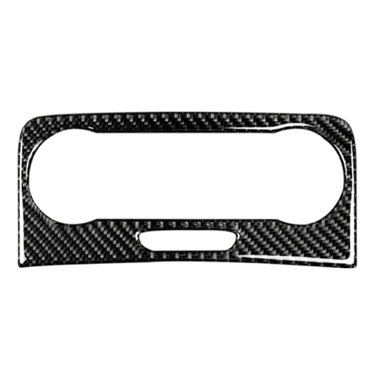 Car Carbon Fiber Air Conditioning Control Panel Decorative Sticker for Mercedes-Benz Traje Para GLK X204 300, 260, 350, 250, 220, 2013-2015, Left and Right Drive Universal, Air Conditioning Control Panel