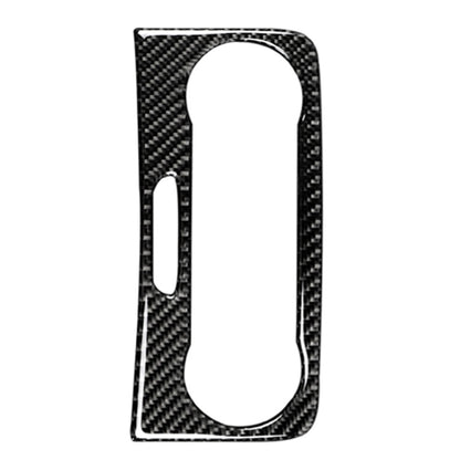 Car Carbon Fiber Air Conditioning Control Panel Decorative Sticker for Mercedes-Benz Traje Para GLK X204 300, 260, 350, 250, 220, 2013-2015, Left and Right Drive Universal, Air Conditioning Control Panel