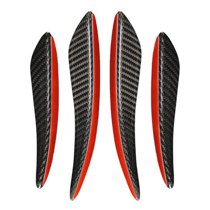 Universal Car Carbon Fiber Wind Knife Decorative Sticker, Left and Right Drive Universal, Wind Knife